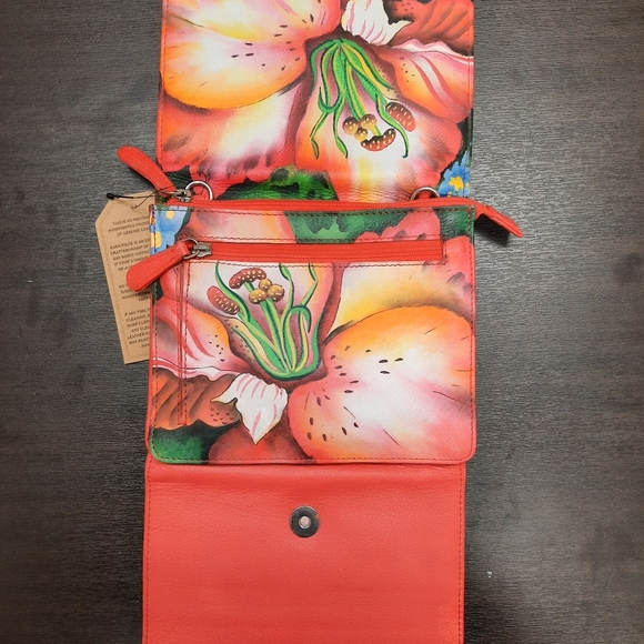 Sukriti Red Floral Bag - Picture 4 of 4
